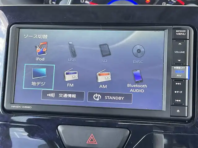 ダイハツ タント カスタム RS トップED SA Ⅲ 青森県 2018(平30)年 4.2万km レーザーブルークリスタルシャイン 4WD/純正ナビ/フルセグTV/CD/DVD/BT/バックカメラ/全周囲/純正エンジンスターター/ETC/14インチ純正AWホイール/両側パワースライドドア