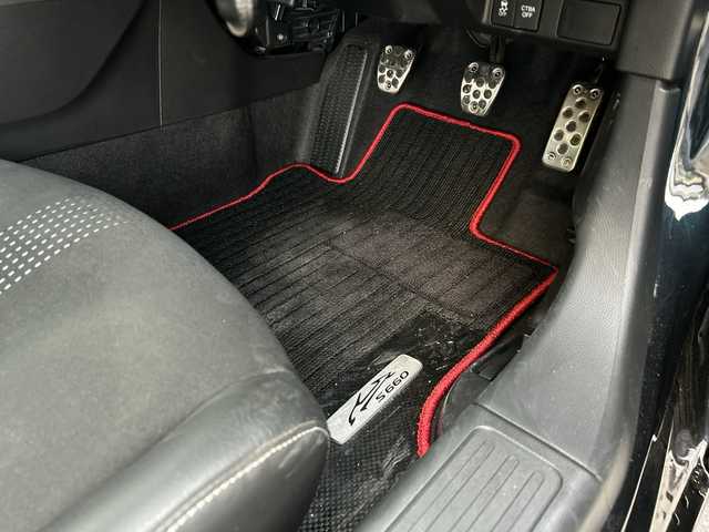 ホンダ Ｓ６６０ α 岐阜県 2016(平28)年 4.3万km プレミアムミスティックナイトパール 登録時走行距離42900ｋｍ/無限フロントスポイラー/無限マフラー/ハーフレザーシート/ＡＤＯＶＡＮタイヤ（ネオバ）/クルーズコントロール/純正アルミホイール/オートエアコン/ＵＳＢ入力端子/ＨＤＭＩ入力端子/純正フロアマット/フューエルタンクカバー/プッシュスタート/スマートキー/電動格納ミラー