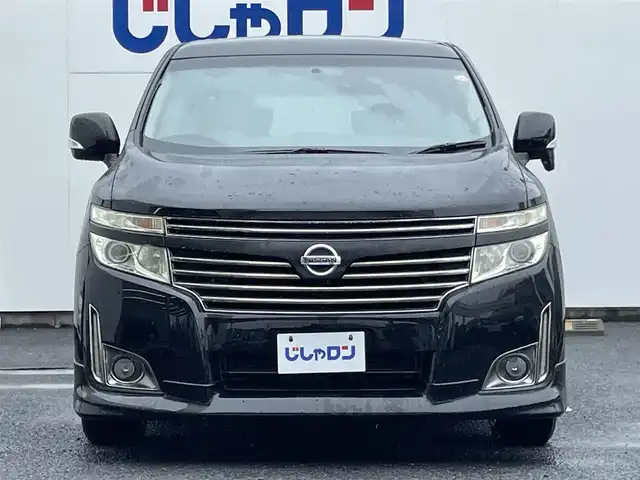 日産 エルグランド 250HWS アーバンクロム 埼玉県 2012(平24)年 12万km ファントムブラック (株)IDOMが運営する【じしゃロン鳩ヶ谷店】の自社ローン専用車両になりますこちらは現金またはオートローンご利用時の価格です。自社ローンご希望の方は別途その旨お申付け下さい/純正ナビ/フルセグTV/（CD/DVD/BT/AUX/AM/FM）/両側パワースライドドア/ETC/ハーフレザーシート/オットマン/スマートキー/プッシュスタート/社外アルミホイール/純正フロアマット/ドアバイザー/オートライト/フォグランプ