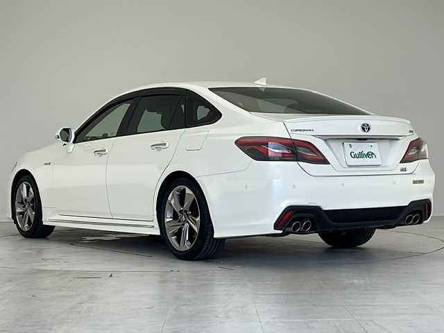 トヨタ クラウン ハイブリッド RS アドバンス 愛知県 2019(令1)年 7.4万km ホワイトパールクリスタルシャイン 衝突軽減システム/純正8型ナビ/全方位カメラ/レーダークルーズコントロール/シートヒーター/エアシート/フルセグ/CD DVD/Bluetooth/バックカメラ/パワーシート/ヘッドアップディスプレイ/コーナーセンサー/純正アルミホイール/ETC2.0/ブラインドスポットモニター/パドルシフト/ステアリングヒーター/インテリジェントミラー/オートマチックハイビーム/ドライブレコーダー/ステアリングスイッチ/スマートキー/プッシュスタート