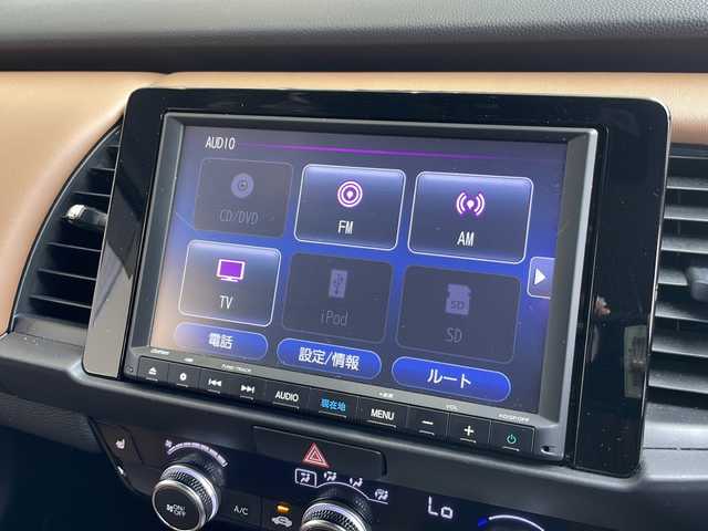 ホンダ フィット e:HEVリュクス 愛知県 2020(令2)年 4.7万km 茶 ホンダセンシング/衝突軽減システム/純正８型SDナビ/レーダークルーズコントロール/シートヒーター/フルセグ/CD/DVD/Bluetooth/バックカメラ/コーナーセンサー/純正アルミホイール/LEDヘッドライト/ステアリングヒーター/オートマチックハイビーム/ドライブレコーダー/ETC/ステアリングスイッチ/スマートキー/プッシュスタート