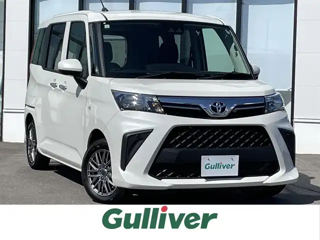 トヨタ ルーミー X 道南・函館 2023(令5)年 1.7万km パールホワイトⅢ ・社外メモリナビ（ＢＴ）/・バックカメラ/・片側パワースライドドア/・寒冷地仕様/・オートハイビーム/・衝突軽減ブレーキ/・前後コーナーセンサー/・冬タイヤ積込（純正ＡＷ）/・社外フロアマット/・スマートキー/・ＥＴＣ