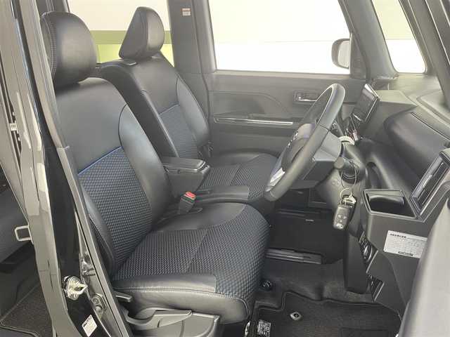 ダイハツ タント カスタム RS 愛知県 2023(令5)年 1.8万km ブラックマイカメタリック 純９型ＤＡ　フルセグＴＶ　Ｂｌｕｅｔｏｏｔｈ　バックカメラ　両側電動スライドドア　スマートアシスト３　フロントメッキ　バックドアメッキ　黒ハーフレザー　ＥＴＣ　衝突軽減　レーダークルコン　スマートキー/電動パーキング/フロントグリルロアガーニッシュ/バックドアスポイラーガーニッシュ