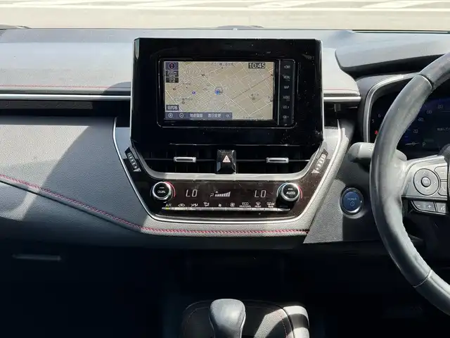 トヨタ カローラ スポーツ ハイブリッドG Z 滋賀県 2018(平30)年 5.3万km スカーレットメタリック 純正フルセグナビ/　フルセグ Bluetooth CD SD AM FM/バックカメラ/ドライブレコーダー前後/ETC/ヘッドアップディスプレイ/Toyota Safety Sense /プリクラッシュセーフティ/レーントレーシングアシスト［LTA］/レーダークルーズコントロール/オートマチックハイビーム［AHB］/ロードサインアシスト［RSA］/車両接近通報装置/ドライブスタートコントロール/スマートキー×2/プッシュスタート/純正18インチアルミ/