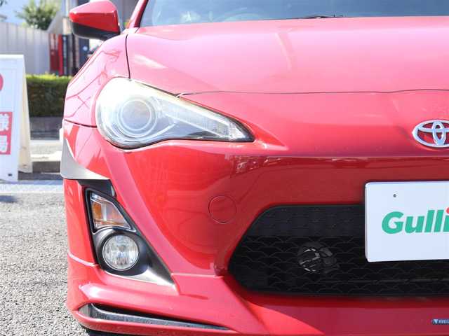 トヨタ ８６ GT 神奈川県 2014(平26)年 7.2万km ライトニングレッド 社外メモリナビ/フルセグテレビ/バックカメラ/プッシュスタート/ETC/モデリスタエアロ/フロント、サイド/社外18インチAW/純正LEDヘッドライト/純正フロアマット/保証書/取説/記録簿(H27/29/R1/3/5)