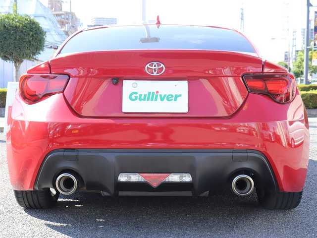 トヨタ ８６ GT 神奈川県 2014(平26)年 7.2万km ライトニングレッド 社外メモリナビ/フルセグテレビ/バックカメラ/プッシュスタート/ETC/モデリスタエアロ/フロント、サイド/社外18インチAW/純正LEDヘッドライト/純正フロアマット/保証書/取説/記録簿(H27/29/R1/3/5)