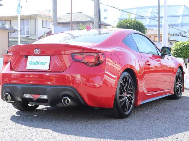 トヨタ ８６ GT 神奈川県 2014(平26)年 7.2万km ライトニングレッド 社外メモリナビ/フルセグテレビ/バックカメラ/プッシュスタート/ETC/モデリスタエアロ/フロント、サイド/社外18インチAW/純正LEDヘッドライト/純正フロアマット/保証書/取説/記録簿(H27/29/R1/3/5)