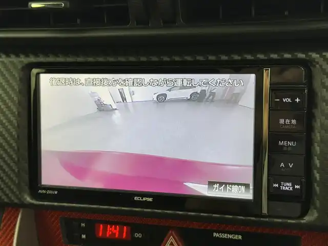 トヨタ ８６ GT 福岡県 2014(平26)年 7.2万km ライトニングレッド モデリスタエアロ　/社外ナビ（Ｂｌｕｅｔｏｏｔｈ，フルセグＴＶ）　/バックカメラ　/ＥＴＣ　/横滑り防止　/プッシュスタート　/スマートキー　/純正フロアマット　/オートライト　/社外１８インチアルミホイール　/６ＭＴ/GReddy車高調/TOM`ｓリアテールランプ