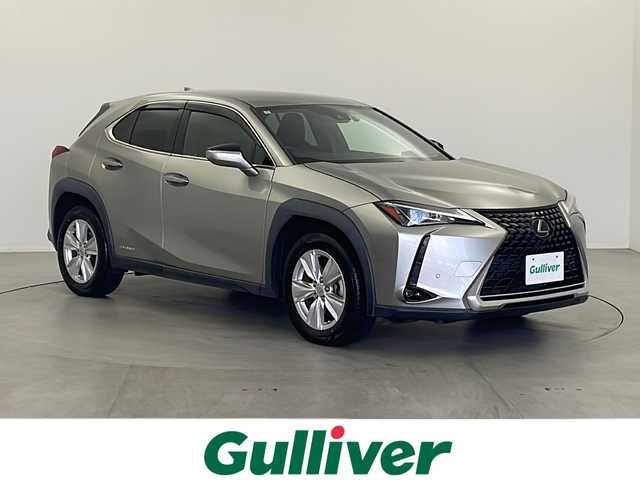 レクサス ＵＸ 250h 栃木県 2020(令2)年 4.5万km ソニックチタニウム 純正ナビ/（フルセグ/BT/CD/DVD/AM/FM)/バックカメラ/プリクラッシュセーフティ/車線逸脱警報機能/先行車発進お知らせ機能/パーキングサポートブレーキ/レーダークルーズコントロール/クリアランスソナー/ETC2.0/ドライブレコーダー/電格ウィンカーミラー/純正LEDヘッドライト/オートライト/保証書/取扱説明書