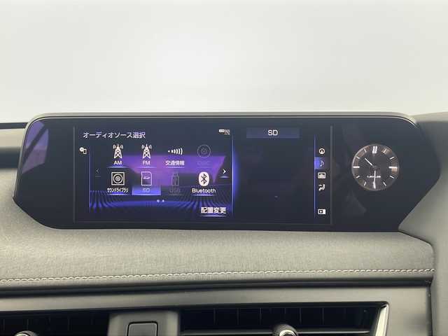 レクサス ＵＸ 250h 栃木県 2020(令2)年 4.5万km ソニックチタニウム 純正ナビ/（フルセグ/BT/CD/DVD/AM/FM)/バックカメラ/プリクラッシュセーフティ/車線逸脱警報機能/先行車発進お知らせ機能/パーキングサポートブレーキ/レーダークルーズコントロール/クリアランスソナー/ETC2.0/ドライブレコーダー/電格ウィンカーミラー/純正LEDヘッドライト/オートライト/保証書/取扱説明書
