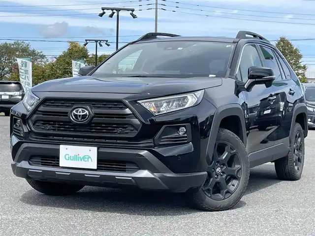 トヨタ ＲＡＶ４ アドベンチャー オフロードPKG 道央・札幌 2022(令4)年 3.6万km アティチュードブラックマイカ ４WD/ワンオーナー/寒冷地仕様/純正ディーラーOPナビ/AM/FM/BT/SD/フルセグ/トヨタセーフティセンス/衝突被害軽減ブレーキ/横滑り防止装置/レーダークルーズコントロール/レーンキープアシスト/ダウンヒルアシストコントロール/クリアランスソナー/ブラインドスポットモニター/ECOMODE/SPORTMODE/SNOWMODE/D席パワーシート/メモリーシート/前席シートヒーター/前席エアシート/レザーシート/革巻きステアリング/ステアリングリモコン/ハンドルヒーター/電動パーキング/ブレーキホールド/自動防眩ミラー/MTモード付AT/プッシュスタート/スマートキー/LEDヘッドライト/フォグランプ/オートライト/オートハイビーム/電動格納ミラー/ウィンカーミラー/純正フロアマット/ドアバイザー/スペアキー