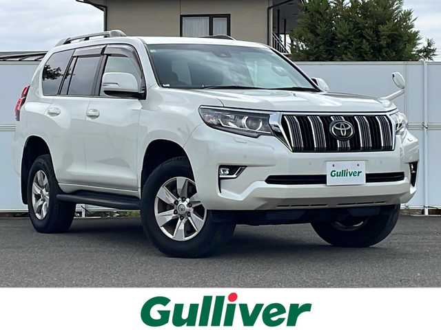 トヨタ ランドクルーザー プラド TX 岩手県 2020(令2)年 6.1万km ホワイトパールクリスタルシャイン サンルーフ　純正ナビ　Ｂｌｕｅｔｏｏｔｈ　バックカメラ　ＤＶＤ再生　フルセグ　ＥＴＣ　ルーフレール　ドラレコ　純正１７ＡＷ　前後コーナーセンサー　ＬＥＤオートライト　クルコン　１２Ｖソケット