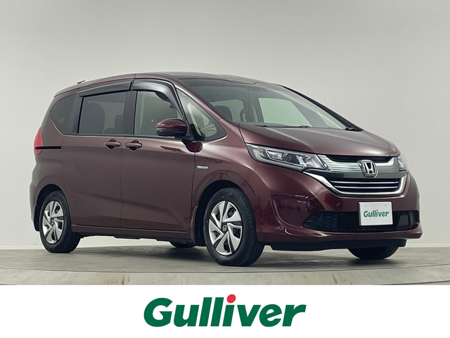 ホンダ フリード ハイブリット G ホンダセンシング 埼玉県 2017(平29)年 3.4万km プレミアムディープロッソパール 禁煙　純正ナビ　Ｂカメラ　両衝　衝突軽減　ＥＴＣ　レーダークルーズコントロール　レーンキープアシスト　純正ＬＥＤヘッドライト　ガラスヒーター　Ｂｌｕｅｔｏｏｔｈ　純正フロアマット　スマートキー