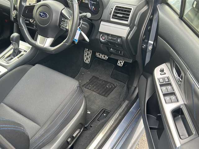 スバル レヴォーグ 1．6GT－S アイサイト 秋田県 2016(平28)年 7.4万km スティールブルーグレーM 4WD/社外メモリナビ/Bluetooth、CD/DVD、フルセグTV/バックカメラ/ETC/レーダークルーズコントロール/前席パワーシート/純正エアロパーツ（リアスポイラー）/純正18インチAW/スペアキー