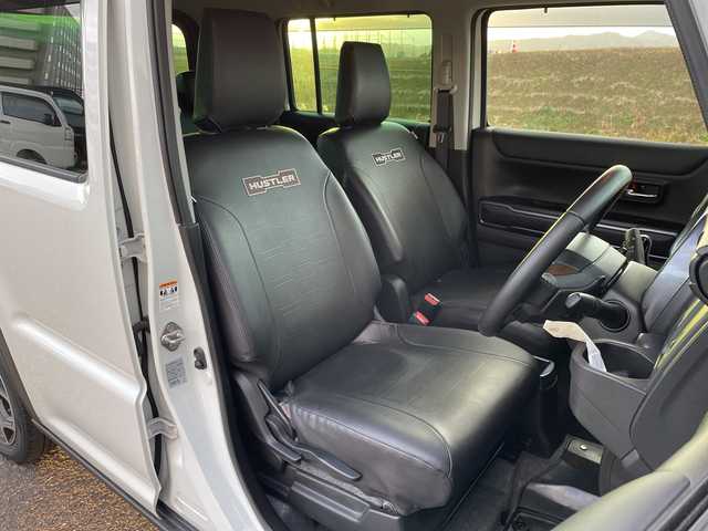 スズキ ハスラー Jスタイル ターボ 新潟県 2022(令4)年 6万km ピュアホワイトパール/ガンメタリック2トーン 4WD/純正9インチメモリナビ/CD/DVD/BT/フルセグテレビ/全方位カメラ/ETC/ドライブレコーダー/衝突被害軽減ブレーキ/レーンキープアシスト/レーダークルーズコントロール/半革シート/革調シートカバー/シートヒーター/コーナーセンサー/パドルシフト/ステアリングスイッチ/スマートキー/プッシュスタート/LEDヘッドライト/オートライト/オートハイビーム/フォグランプ/純正15インチアルミホイール