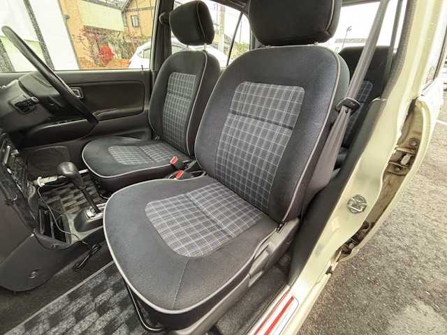 ダイハツ ミラ ジーノ ミニライトスペシャル 宮城県 2001(平13)年 7.1万km ホワイトパールマイカ 登録時走行距離70753km/リモコンキー/AC/CD・MD・AM・FM・社外ナビ/フォグランプ/ハロゲン/社外ホイル/社外フロアマット