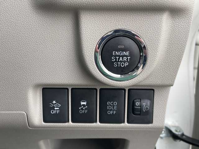 ダイハツ ムーヴ X SA 新潟県 2015(平27)年 1.9万km パールホワイトⅢ 4WD/CD/USB/AUX/衝突被害軽減ブレーキ/ベンチシート/スマートキー/プッシュスタート/オートライト/純正14インチアルミホイール