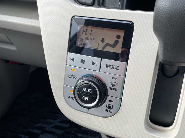 ダイハツ ムーヴ X SA 新潟県 2015(平27)年 1.9万km パールホワイトⅢ 4WD/CD/USB/AUX/衝突被害軽減ブレーキ/ベンチシート/スマートキー/プッシュスタート/オートライト/純正14インチアルミホイール