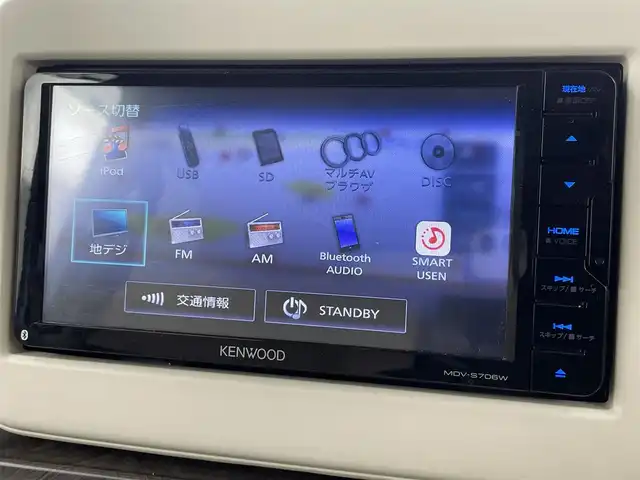 スズキ ラパン モード 埼玉県 2020(令2)年 3.6万km フィズブルーパールメタリック/ホワイト 2トーンルーフ KENWOODナビ/（フルセグTV/Bluetooth/CD/DVD）/ナビ連動ドライブレコーダー/前席シートヒーター/衝突軽減ブレーキ/横滑り防止装置/アイドリングストップ/オートライト/コーナーセンサー/ドアバイザー/純正フロアマット/スマートキー