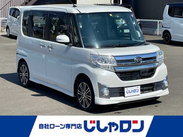 ダイハツ タント カスタム RS SA 宮城県 2014(平26)年 8.1万km パールホワイトⅢ (株)IDOMが運営する【じしゃロン仙台店】の自社ローン専用車両になりますこちらは現金またはオートローンご利用時の価格です。自社ローンご希望の方は別途その旨お申付け下さい/両側パワースライドドア/SDナビ/フルセグ/CD/DVD/Bluetooth/バックカメラ/ETC/LEDヘッドライト