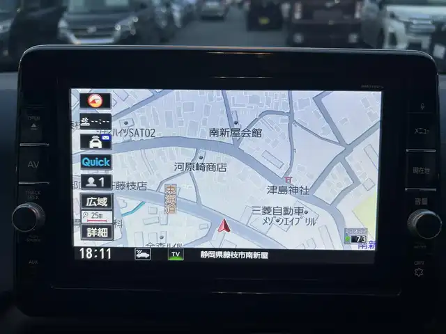 日産 デイズ ハイウェイスターG ターボ 静岡県 2019(令1)年 2.8万km スパークリングレッド/ブラック 純正９インチナビ/（AM/FM/CD/DVD/BT)/フルセグTV/アラウンドビューモニター/バックカメラ/ETC/エマージェンシーブレーキ/LEDヘッドライト/インテリジェントキー/プッシュスタート/スペアキー×１/ターボ車/純正１５インチアルミホイール/保証書/純正フロアマット/ドアバイザー