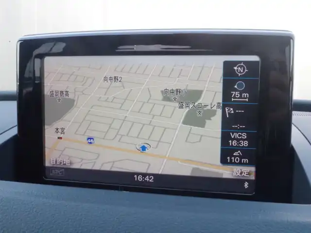 アウディ Ｑ３ 2．0 TFSI クワトロ 180PS Sライン 岩手県 2016(平28)年 5.1万km ミトスブラックメタリック 純正MMIナビ/フルセグTV/バックカメラ/パーキングエイド /アドバンストキー /ETC/ハーフレザーシート/パワーシート/LEDライト/Pテールゲート