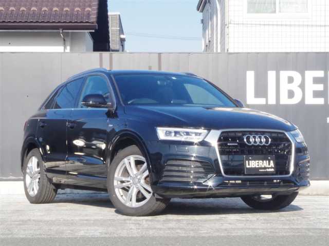 アウディ Ｑ３ 2．0 TFSI クワトロ 180PS Sライン 岩手県 2016(平28)年 5.1万km ミトスブラックメタリック 純正MMIナビ/フルセグTV/バックカメラ/パーキングエイド /アドバンストキー /ETC/ハーフレザーシート/パワーシート/LEDライト/Pテールゲート