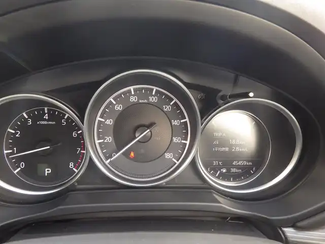 マツダ ＣＸ－５ 25S Lパッケージ 千葉県 2017(平29)年 4.6万km ジェットブラックマイカ スマートシティブレーキサポート/ブラインドスポットモニタリング/レーンキープ・アシスト・システム/アクティブ・ドライビング・ディスプレイ/パワーバックドア/ブラックレザーシート/前席パワーシート/シートヒーター/BOSE/純正SDナビ/地デジTV/【DVD/CD再生機能　Bluetooth接続】/バックカメラ/ドライブレコーダー/革巻きステアリング/ステアリングヒーター/ステアリングスイッチ/ETC/LEDヘッドライト/フォグライト/ウインカーミラー/コーナーセンサー/純正19インチアルミホイル/サイド/カーテンエアバッグ/アドバンストキーレスエントリー