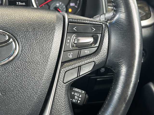 トヨタ ヴェルファイア Z Aエディション ゴールデンアイズ 静岡県 2017(平29)年 6.6万km ブラック 純正ナビ/・TV/・CD/DVD/・SD録音/・Bluetooth/・AM/FM/・USB/・HDMI/主要装備/・バックカメラ/・後席フリップダウンモニター/・ツインムーンルーフ/・両側パワスラ/・レーダークルコン/・ハーフレザーシート/・デジタルインナーミラー/・プリクラッシュセーフティ/・クリアランスソナー/・ETC2.0/・サイドカーテンエアバッグ/・リアオートエアコン