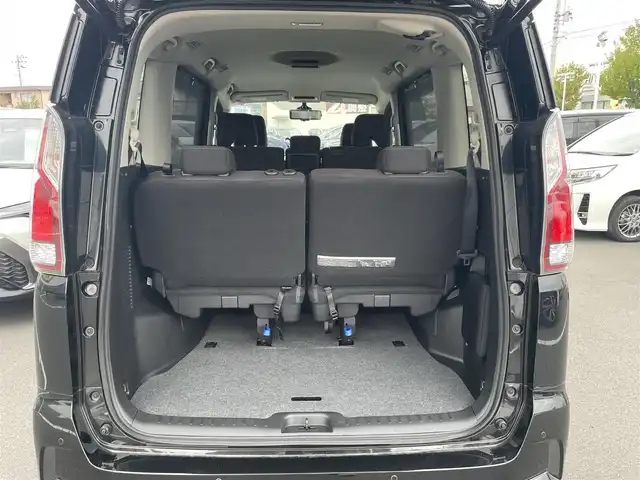 日産 セレナ ハイウェイスターVセレクションⅡ 長野県 2019(平31)年 4.2万km ダイヤモンドブラック プロパイロット/360°セーフティアシスト/・エマージェンシーブレーキ/・車線逸脱警報/・車線逸脱防止支援/・踏み間違い衝突防止アシスト/・標識検知システム/・コーナーセンサー/純正9インチSDナビ【MM518D-L】/(CD/DVD/BD/フルセグTV/BT)/インテリジェントアラウンドビューモニター/ビルトインETC/インテリジェントルームミラー/ドライブレコーダー/ハンズフリーパワースライドドア（両側）/革巻きステアリング/ステアリングスイッチ/電動パーキングスイッチ/ブレーキホールド/LEDライト/ホブランプ/オールライト/スマートキー/純正16インチホイール/純正フロアマット