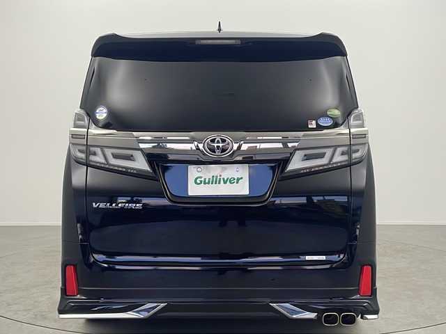 トヨタ ヴェルファイア Z Gエディション 大阪府 2019(令1)年 4.3万km ブラック ツインムーンルーフ/モデリスタエアロ/純正10インチナビ(フルセグTV/AM/FM/CD/DVD/BT)/純正12インチフリップダウンモニター/バックカメラ/ETC/デジタルインナーミラー/toyota safety sense/・プリクラッシュセーフティ/・レーントレーシングアシスト/・レーダークルーズコントロール（全車速追従機能付）/・ロードサインアシスト/・アダプティブハイビームシステム/・オートマチックハイビーム/パワーシート(D/N/２列目)/シートヒーター(D/N)/エアシート(D/N)/メモリシート(D)/ステアリングヒーター/純正フロアマット/純正18インチAW