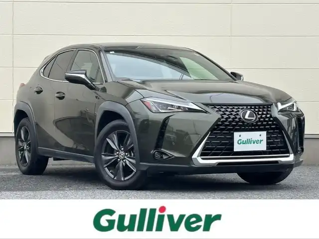 レクサス ＵＸ 200 バージョンC 茨城県 2018(平30)年 3.7万km テレーンカーキマイカM Lexsu Safety System+/純正メモリナビ/　(AM/FM/CD/DVD/Bluetooth/USB/フルセグ)/バックカメラ/ブラインドスポットモニター/前後ドライブレコーダー/追従型クルーズコントロール/ビルトインETC2.0/LEDヘッドライト/レザーシート/パワーシーター/シートヒーター/ステアリングヒーター/パワーバックドア/純正17インチアルミホイール/レーンキープアシスト/前後コーナーセンサー/オートライト