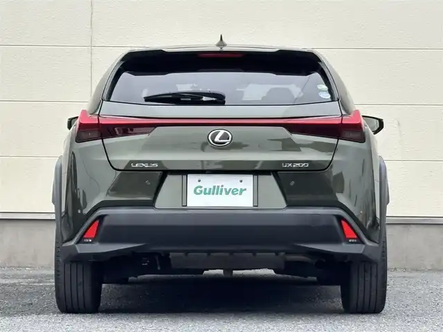 レクサス ＵＸ 200 バージョンC 茨城県 2018(平30)年 3.7万km テレーンカーキマイカM Lexsu Safety System+/純正メモリナビ/　(AM/FM/CD/DVD/Bluetooth/USB/フルセグ)/バックカメラ/ブラインドスポットモニター/前後ドライブレコーダー/追従型クルーズコントロール/ビルトインETC2.0/LEDヘッドライト/レザーシート/パワーシーター/シートヒーター/ステアリングヒーター/パワーバックドア/純正17インチアルミホイール/レーンキープアシスト/前後コーナーセンサー/オートライト