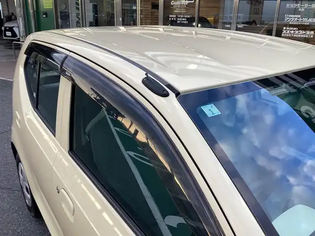 スズキ アルト L 奈良県 2017(平29)年 7万km シフォンアイボリーM 社外メモリーナビ(フルセグ・BT)/レーダーブレーキサポート/運転席シートヒーター/前後ドライブレコーダー/ETC/スペアキーあり/フロアマット/ドアバイザー