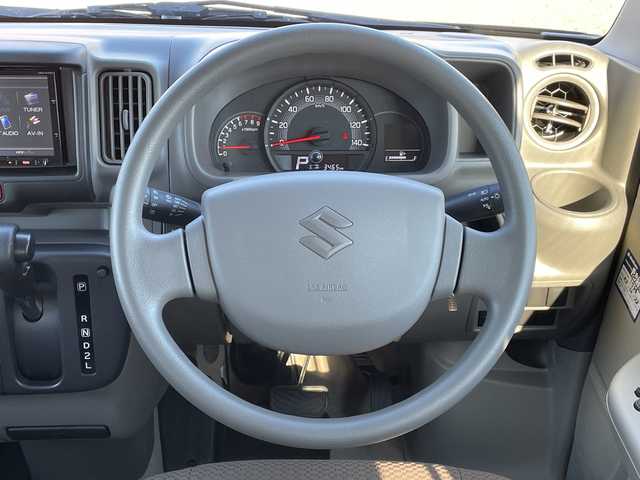 スズキ エブリイ JOIN 新潟県 2024(令6)年 0.4万km クールカーキPM 4WD/社外SDナビ(MDV-Z700)/CD/DVD/BT/フルセグテレビ/衝突被害軽減ブレーキ/レーンキープアシスト/コーナーセンサー/リモコンキー/キセノンヘッドライト/オートライト/オートハイビーム