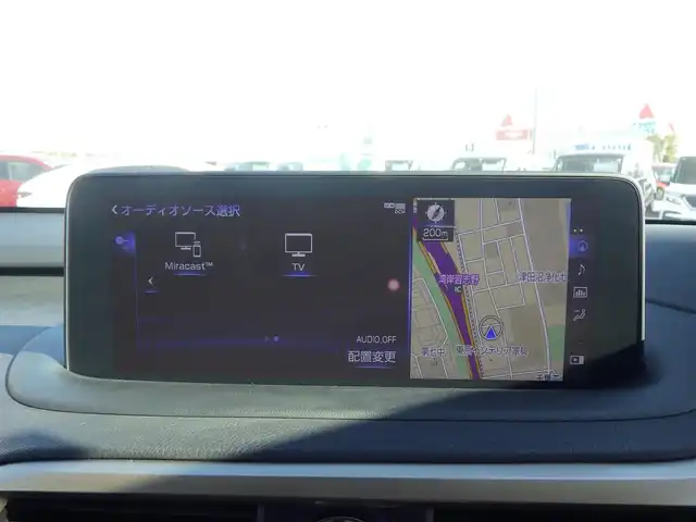 レクサス ＲＸ 450h バージョンL 千葉県 2021(令3)年 4.6万km ソニッククォーツ 235/55R20/Lexus Safety System+/・プリクラッシュセーフティ/・レーンディパーチャーアラート/・オートハイビーム/・レーダークルーズコントロール/・ブラインドスポットモニター/パワーバックドア/セミアニリンレザーシート/前席パワーシート/エアシート/各席シートヒーター/リア電動リクライニングシート/純正SDナビ/地デジTV/【DVD/CD再生機能　Bluetooth接続】/パノラミックビューモニター/ドライブレコーダー（前後撮影）/置くだけ充電/コンビハンドル/ステアリングスイッチ/パドルシフト/ETC（2.0）/3眼LEDヘッドライト/ウインカーミラー/クリアランスソナー/純正20インチアルミホイル/サイド/カーテンエアバッグ/スマートキー