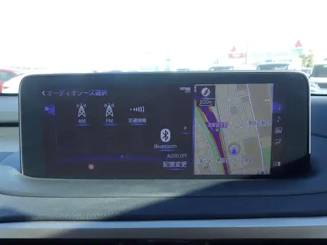 レクサス ＲＸ 450h バージョンL 千葉県 2021(令3)年 4.6万km ソニッククォーツ 235/55R20/Lexus Safety System+/・プリクラッシュセーフティ/・レーンディパーチャーアラート/・オートハイビーム/・レーダークルーズコントロール/・ブラインドスポットモニター/パワーバックドア/セミアニリンレザーシート/前席パワーシート/エアシート/各席シートヒーター/リア電動リクライニングシート/純正SDナビ/地デジTV/【DVD/CD再生機能　Bluetooth接続】/パノラミックビューモニター/ドライブレコーダー（前後撮影）/置くだけ充電/コンビハンドル/ステアリングスイッチ/パドルシフト/ETC（2.0）/3眼LEDヘッドライト/ウインカーミラー/クリアランスソナー/純正20インチアルミホイル/サイド/カーテンエアバッグ/スマートキー