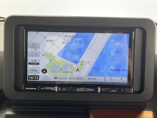 ダイハツ タフト G 鹿児島県 2021(令3)年 1.6万km ダークグリーン 禁煙車/衝突被害軽減ブレーキ/社外ナビTV/（AVIC-RZ811/CD/DVD/Bluetooth/フルセグTV)/社外バックカメラ/社外ETC/純正マッドガード/純正LEDオートライト/純正LEDフォグ/純正15インチアルミ/純正セキュリティアラーム/純正フロアマット/ガラスルーフ/レーンディパーチャーアラート/クリアランスソナー/リアプライバシーガラス/オート電動格納ミラー/前席シートヒーター/オートエアコン/スマートキー/プッシュエンジンスタート/新車時保証書/取扱い説明書