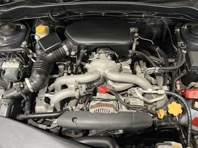 スバル インプレッサ アネシス 1．5i－L 新潟県 2008(平20)年 5.1万km ダークグレーメタリック 社外HDDナビ/・フルセグ/CD/DVD/MSV/ETC/スマートキー/プッシュスタート/ハーフレザーシート/純正15インチアルミ付スタッドレス積込