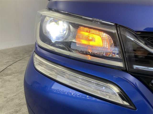 スズキ ソリオ バンディット HV SV 群馬県 2016(平28)年 6.3万km ブーストブルーパールメタリック 社外９インチナビ　衝突軽減ブレーキ　レーンキープアシスト　クルーズコントロール　シートヒーター　ＬＥＤヘッドライト　オートライト　純正アルミホイール　スマートキー　ＥＴＣ　横滑り防止装置　禁煙車