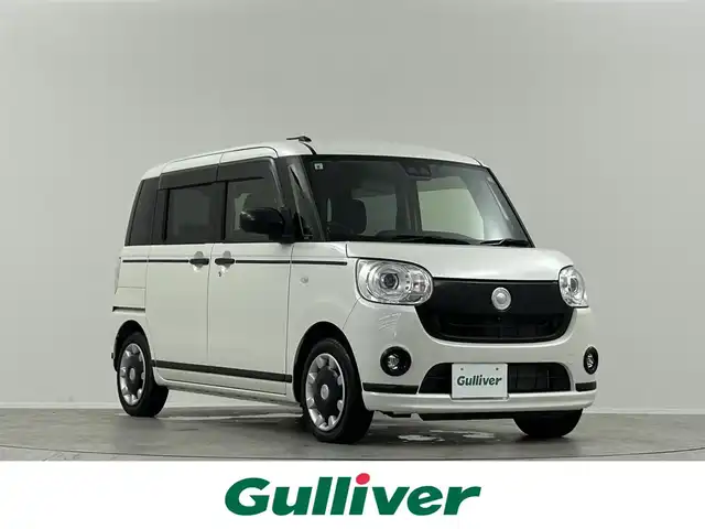 ダイハツ ムーヴ キャンバス G ブラックアクセント VS SAⅢ 埼玉県 2021(令3)年 2.8万km パールホワイトⅢ 純正ナビ　ＮＭＺＫ－Ｗ７１Ｄ　フルセグ　全方位カメラ　運転席シートヒーター　両側パワースライドドア　ＬＥＤヘッドライト　コーナーセンサー　ＥＴＣ　ドライブレコーダー　ＬＥＤヘッドライト　オートライト