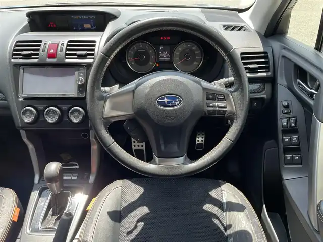スバル フォレスター Xブレイク 山梨県 2014(平26)年 7.2万km クォーツブルーP (株)IDOMが運営する【じしゃロン甲府店】の自社ローン専用車両になります。こちらは現金またはオートローンご利用時の価格です。自社ローンご希望の方は別途その旨お申付け下さい/〇特別仕様車/〇４WD/〇アイサイトVer2/〇カロッツェリアメモリーナビ/フルセグTV・BT接続・DVD/〇BluetoothAudio/〇クルーズコントロール/〇パドルシフト/〇SIDrive/〇ルーフレール・ベースキャリア/〇シートヒーター/〇スペアキーｘ１