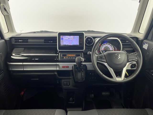 スズキ スペーシア カスタム HYBRID XS 栃木県 2018(平30)年 3.9万km アーバンブラウンパールメタリック 純正７インチナビ/（CD/DVD/FM・AM/SD/BT)/横滑り防止装置/レーンキープアシスト/衝突被害軽減装置/アイドリングストップ/クルーズコントロール/両側パワースライドドア/コーナーセンサー/D席シートヒーター/電動格納ミラー/ウインカーミラー/ステアリングリモコン/革巻きステアリング/オートエアコン/ドアバイザー/プッシュスタート/スペアキー/純正１５インチAW