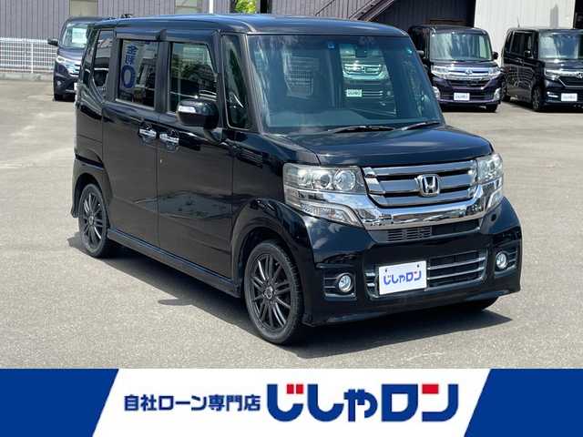 ホンダ Ｎ ＢＯＸ カスタム G 宮城県 2015(平27)年 7.8万km スマートブラック (株)IDOMが運営する【じしゃロン仙台店】の自社ローン専用車両になりますこちらは現金またはオートローンご利用時の価格です。自社ローンご希望の方は別途その旨お申付け下さい/社外ナビ/パワースライドドア/バックカメラ/ETC/スマートキー/プッシュスタート/ドアバイザー/ドアミラーウインカー