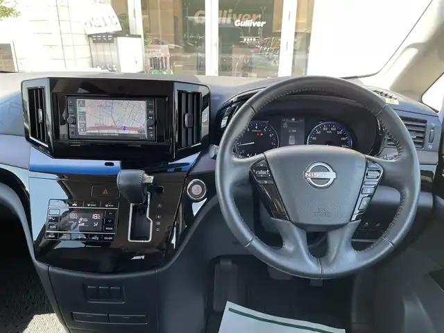日産 エルグランド 250ハイウェイスターS 石川県 2023(令5)年 4.6万km 黒 純正メモリーナビ/純正CD/DVD/フルセグTV/バックカメラ/LEDヘッドライト/ETC/ハーフレザーシート/両側パワースライドドア/インテリキー/プッシュスタート/電動ミラー/ダブルエアバッグ/レーダークルーズ/エマージェンシーブレーキ/クリアランスソナー