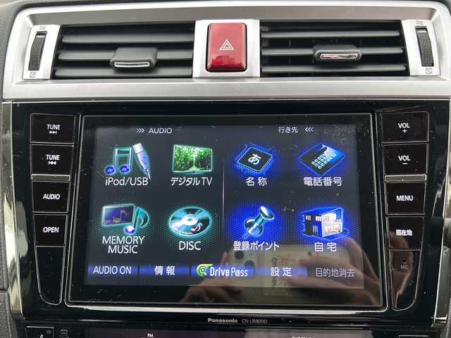 スバル レガシィ Ｂ４ リミテッド 香川県 2015(平27)年 2万km クリスタルホワイトP 純正ナビ/フルセグテレビ/CD／DVD再生機能/サンルーフ/ドライブレコーダー/シートヒーター/前後コーナーセンサー/アイドリングストップ/レーダー探知機/メモリーシート/ETC/スペアキー