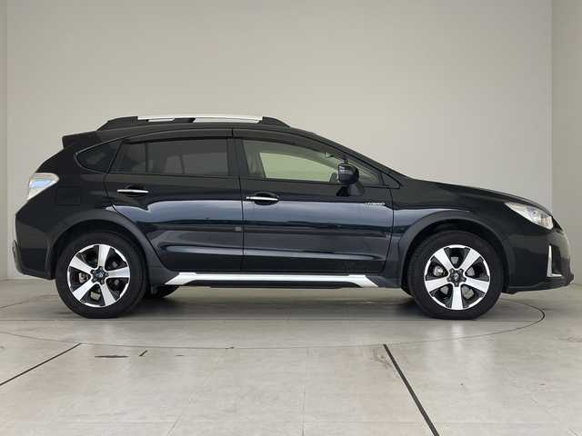 スバル インプレッサ ＸＶ ハイブリッド 2．0i－L アイサイト 愛知県 2016(平28)年 6.2万km クリスタルブラックシリカ 純正ナビ/アイサイト/レーダークルーズコントロール/バックカメラ/パワーシート/純正アルミホイール/ルーフレール/LEDヘッドライト/パドルシフト/オートライト/ETC/４WD/衝突軽減システム/フルセグ/CD DVD/Bluetooth/ステアリングスイッチ/スマートキー/プッシュスタート