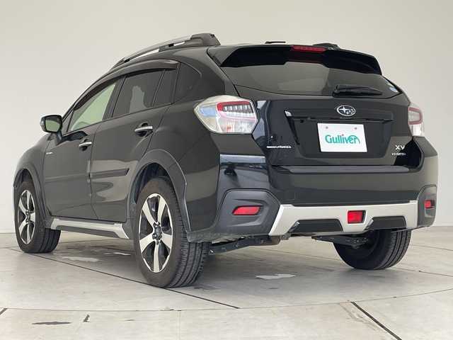 スバル インプレッサ ＸＶ ハイブリッド 2．0i－L アイサイト 愛知県 2016(平28)年 6.2万km クリスタルブラックシリカ 純正ナビ/アイサイト/レーダークルーズコントロール/バックカメラ/パワーシート/純正アルミホイール/ルーフレール/LEDヘッドライト/パドルシフト/オートライト/ETC/４WD/衝突軽減システム/フルセグ/CD DVD/Bluetooth/ステアリングスイッチ/スマートキー/プッシュスタート