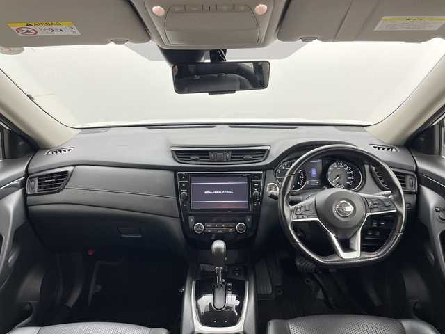 日産 エクストレイル 20Xi 群馬県 2018(平30)年 7.7万km ブリリアントホワイトパール 純正９型ナビ　フルセグＴＶ　全周囲カメラ　アダプティブクルーズコントロール　電動リアゲート　ステアリングスイッチ　デジタルインナーミラー　プッシュスタート　スマートキー　ＬＥＤオートライト　禁煙車