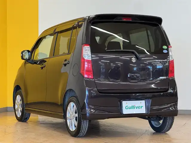 スズキ ワゴンＲ FX－LTD 群馬県 2013(平25)年 6.4万km ミステリアスバイオレットパール 純正オーディオ/純正フロアマット/純正14インチAW/プッシュスタート/スマートキー/アイドリングストップ